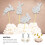 48 pcs Easter Cupcake Topper Rabbit Shape Insert Cards Random 9