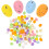 (1.8cm) 100pcs Diy Foams Easter Eggs Imitation Colorful Stuffer Decoration 1