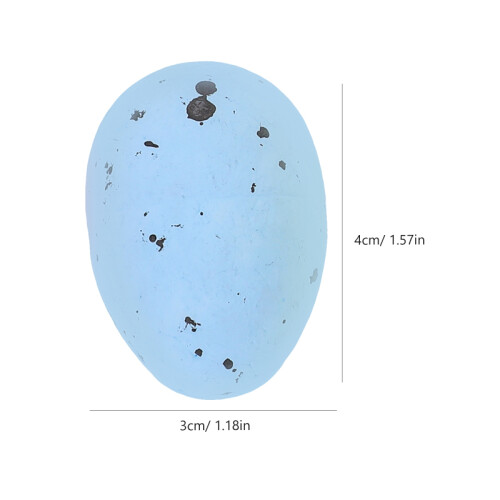 (1.8cm) 100pcs Diy Foams Easter Eggs Imitation Colorful Stuffer Decoration 2