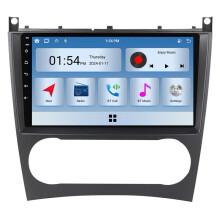 RoverOne 6G+128G Bilmultimediaspelare Radio CarPlay Bluetooth Android GPS för Mercedes Benz C Class W203 W209 C180 C200 CL203 C209 A209 2004 - 2011