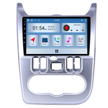 Ραδιόφωνο αυτοκινήτου RoverOne 6G+128G CarPlay GPS για Renault Logan 1 Sandero 2009 - 2015 for Dacia Duster 2010 - 2017