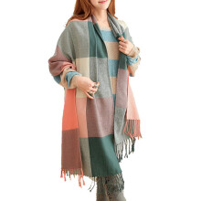 Miss Lulu Ladies Scarf Christmas Gifts for Women Mum Her Secret Santa Stocking Fillers Tartan Winter Wrap Shawl Cashmere Scarf for Women UK