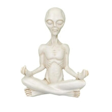 Buitenruimte AlienOrnaments Tuin Hars Standbeeld Beeldje Woondecoratie Tuin Yard Decoratie Outdoor Miniaturen B
