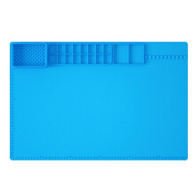 Tapis de Bureau Tapis de Dessin Tapis de Graffiti pour Enfants Tapis de Peinture Artistique Tapis de Bureau Bleu
