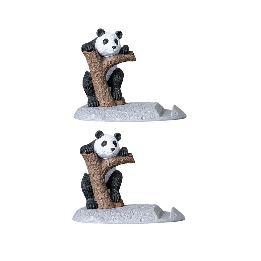 Panda Mobile Phone Holder Cute Small Ornaments Tablet Holder Panda Ornaments Home Desktop Decoration 6033488662853