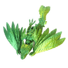 Dynamic 3D Printed Dragon Crystal Dragon Fidget Toys for Adults 3D Printed Articulated Dragon,Laser Yellow