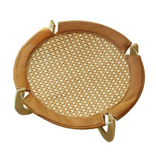 Lettino per Animali Domestici Tappetino In Rattan Tappetino In Rattan Super Cool Traspirante Letto per Dormire Letto Rialzato per Gatti Resistente Ai