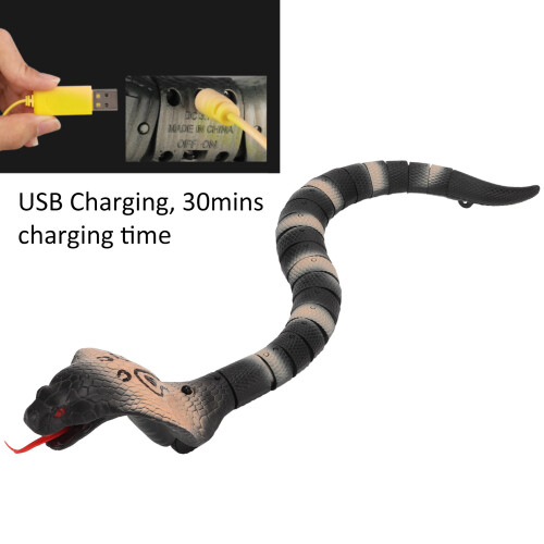 Infrared Remote Control Snake Toy 150mAh, 3.7V, 15m Range 2
