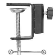 Microphone Mount Clamp HeavyDuty Mic Holder Base Multipurpose Tabletop Stand Bracket For School And Public Events