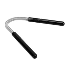 Beauty Spring Threading Tool for Facial Hair Removal Stainless Steel Black
