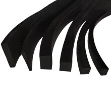 Square Solid Sponge Strip Nitrile Rubber Sealing Strip 1m Length 5mm x 20mm CrossSection