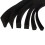 Square Solid Sponge Strip Nitrile Rubber Sealing Strip 1m Length 5mm x 20mm CrossSection 1