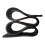 Square Solid Sponge Strip Nitrile Rubber Sealing Strip 1m Length 5mm x 20mm CrossSection 5
