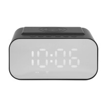 15W Schnelles kabelloses Ladegerät Bluetooth-Lautsprecher 45mm, Schwarz