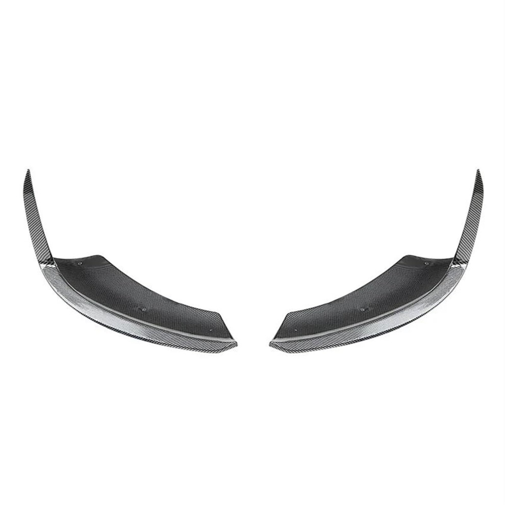 Carbon Look Rear Spoiler And Glossy Front Bumper Splitter For Benz A Class W177 Amg 2023+ Black 9199774988100