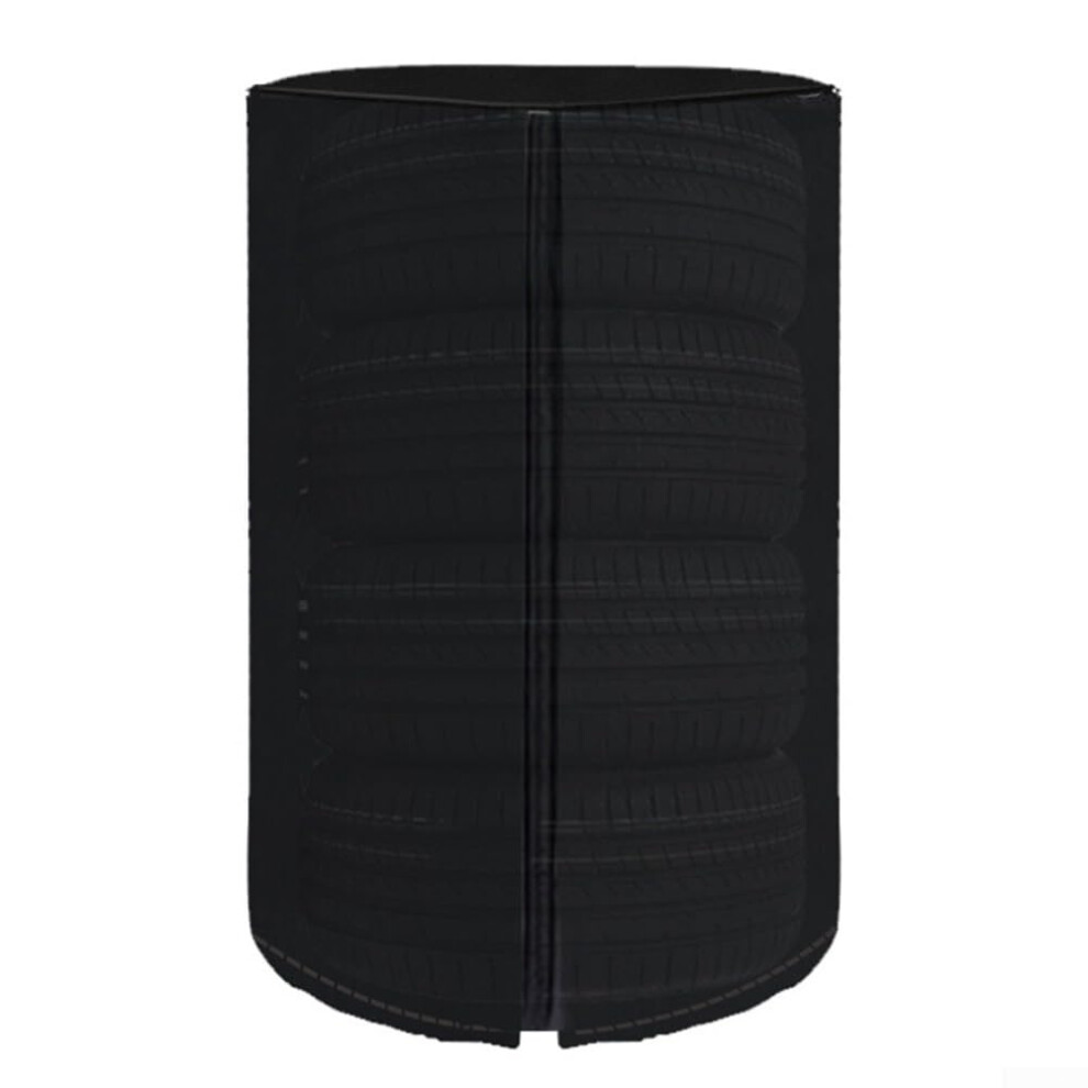 Tyre Storage Cover Waterproof 210D Oxford Fits 4 Tires Up To 32 Inches For Cars Trailers Trucks 9199774988742