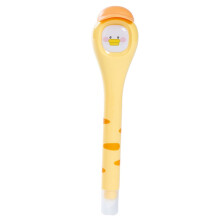 Portable Cartoon Animal Correction Tape Pen for Students, Compact White Proofreading Tape with Ballpoint Pen Design, School Office Use