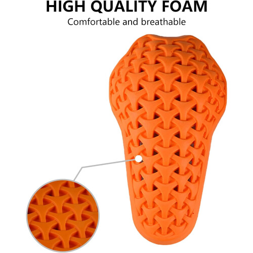 Motorcycle Elbow / Knee Protection Pads Breathable Motocross Protective Gear Insert Armor Pad 2