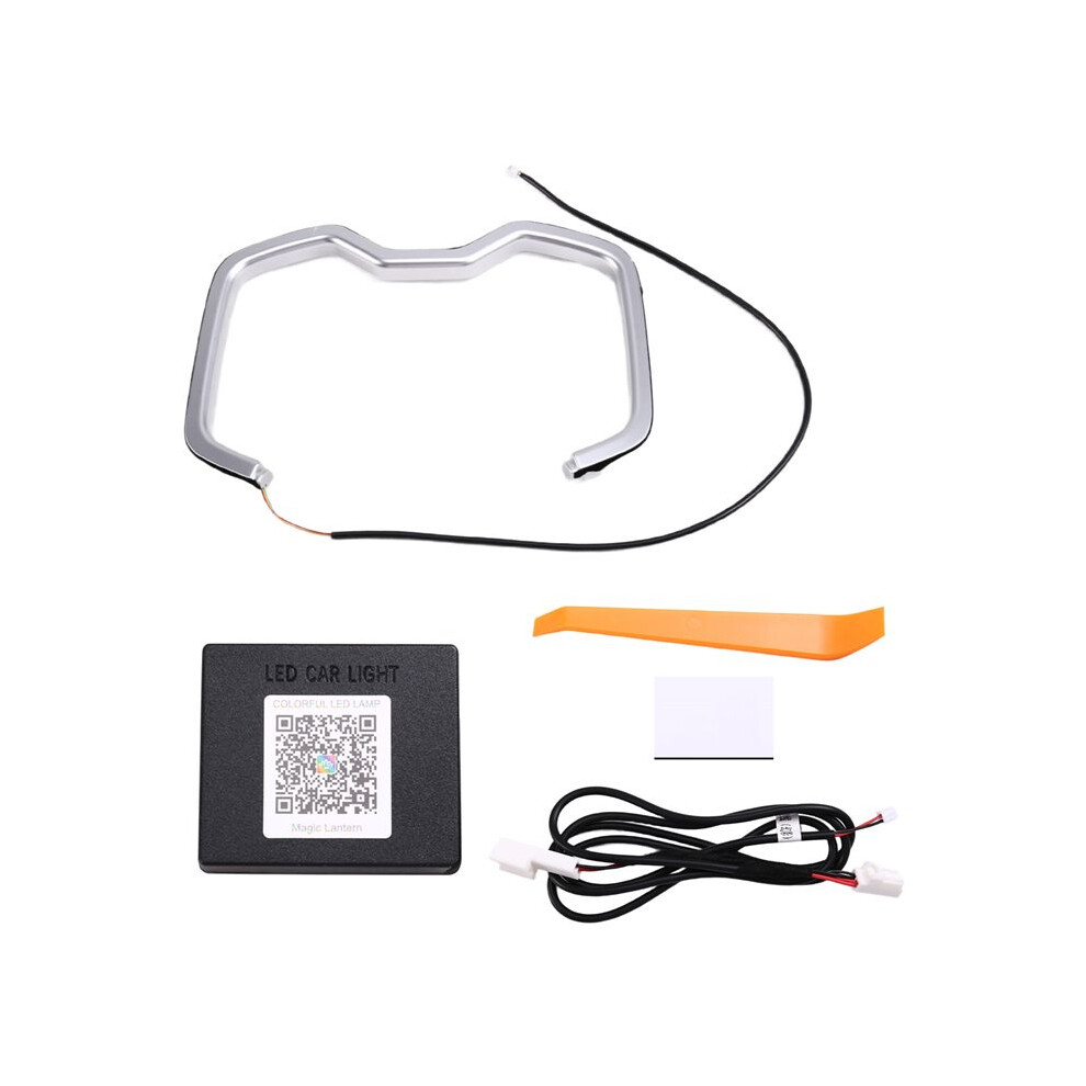 Led Car Interior Cup Holder For Rav4 Xa50 2019-2024 Decorative Atmosphere Lamp 64 Colours Light 6032059998186
