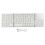 Πτυσσόμενο πληκτρολόγιο Bluetooth με touchpad, εξαιρετικά λεπτό πτυσσόμενο πληκτρολόγιο 1