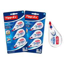 Tipp-Ex BIC Mini Pocket Mouse, Correction Tape, 36m Coverage of Tear-Resistant Tape,