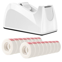 Amazon Basics Matte-finish Tap with Dispenser, Engineered for Repairing, Tape Refills