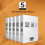Roe Tenpo Multi-Purpose A4 Printer Paper, White, 2 4
