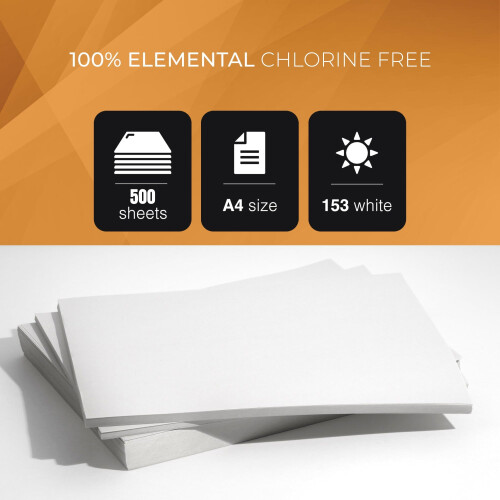 Roe Tenpo Multi-Purpose A4 Printer Paper, White, 2 2