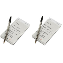Restaurant Order Pad with Duplicate Sheet - Set of