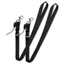 YXIING 2 Pcs Black Lanyard for Neck, Lanyards, Quick Release Lanyard Trap Black, Key