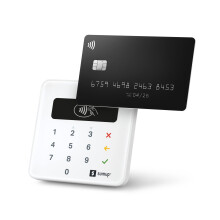 SumUp Air mobile card terminal for contactless payments with Credit & Debit Card, App