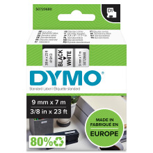 DYMO Authentic D1 Labels | Black Print on White Ta