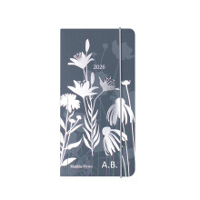 2026 Pocket Diary - Matilda Myres - Week on One Page, Notes on Other - Elastic Closur