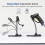 Eyoyo Handheld 2D Barcode Scanner with Gooseneck Stand, Automatic USB Wired QR Code S 2