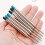 10 Pieces Pen Refills,Ballpoint Pen Refills,Replaceable Refill Compatible with Smooth 4