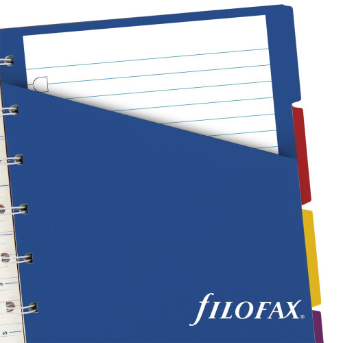 Filofax A5 Ruled Notes for Refillable Notebook - White, 152008 2