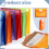 A4 Plastic Wallet, 6pcs Plastic File Folder Popper 4