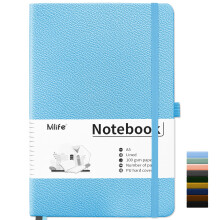 Mlife A5 Notebook-Lined Journal Notebooks with 200 Pages,100 Gsm Thick Paper,PU Hard