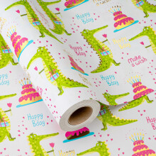 Wikadlik Wrapping Paper Roll - 43cm x 10m - Cute C