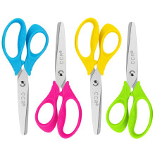 CCR Left Handed Scissors Kids,13cm Safety Blunt St