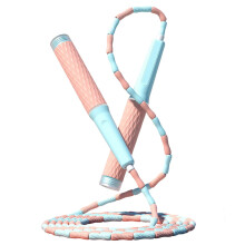 Jump Rope Adjustable Length Tangle Segmented Beads Skipping Rope For Kids And Adults Fitness