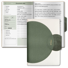 BIROYAL Blank Recipe Book for Own Recipes - Person