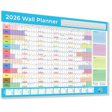 Papa Prints 2026 Wall Planner A2 Full Year View Ye