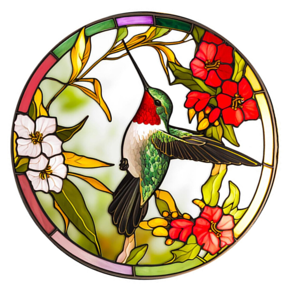 Pvc Static Window Clings Nonadhesive Bird Collision Prevention For Glass Doors And Windows 25.4X25.4x0.1 Cm 9199774990714