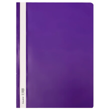 OFFICE CENTRE 1 x Purple Clear Cover A4 Presentation Project Folders Hard Document Fi