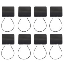 8 Tapas de Parachoques para Orificio de Gato de Faldón Lateral 1406980330 para Clase S W140 W220 2000-2006, Accesorios para Coche.