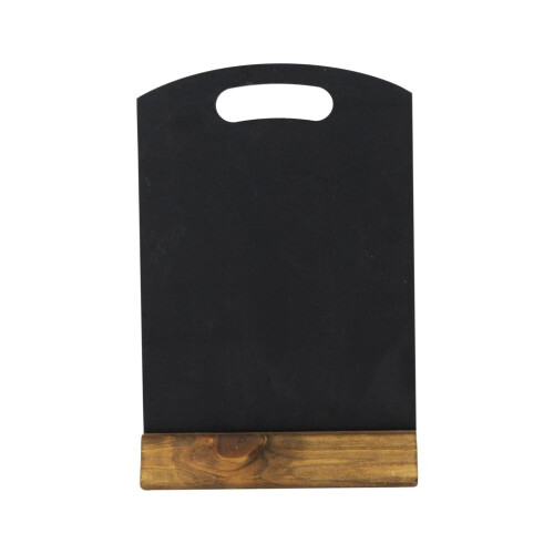 Chalkboards UK Handheld Table Top Blackboard with 2