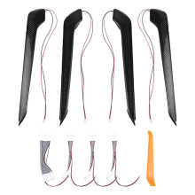 For RAV4 XA50 2019-2024 Car Interior Atmosphere Light Decorative Light Door Panel Light New Style Dragon Scale
