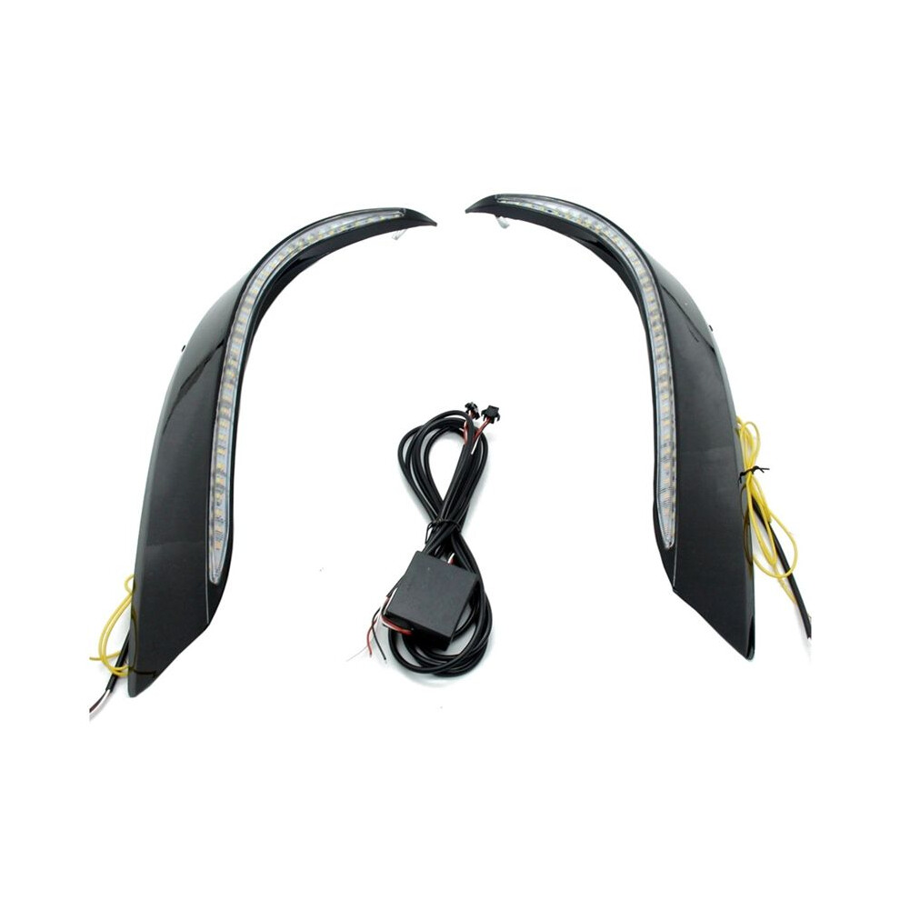 Daytime Running For Highlander 4Th Xse 2021-2023 Fog With Dynamic Sequential Turn Signal Tri-Colors Light 6031497002158