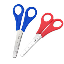 2Pcs Blunt Tip Kids Scissors,Children Blunt Tip Safety Scissors Plastic Handle Handma